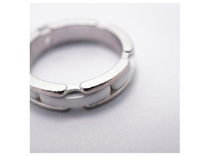 Anillo Banda Chanel Ultra Collection Blanco - vista 10
