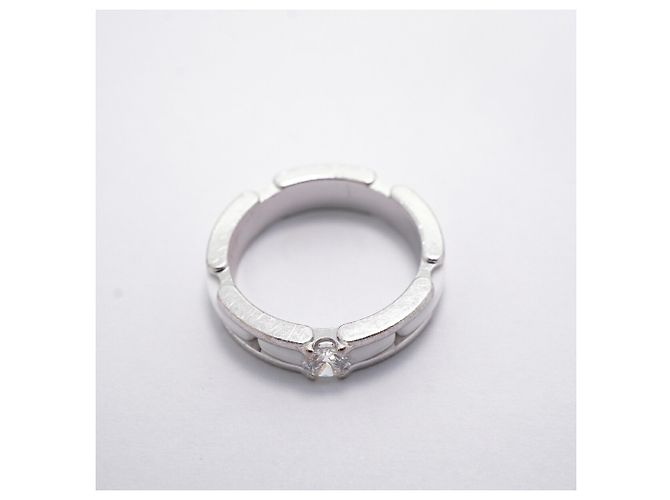 Anillo Banda Chanel Ultra Collection Blanco - vista 3