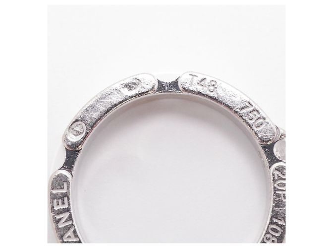 Anillo Banda Chanel Ultra Collection Blanco - vista 6