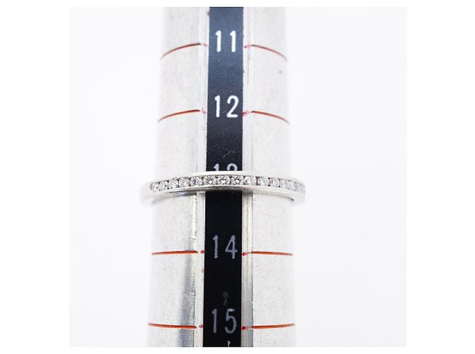 Autre Marque Anel Aliança de Platina e Diamantes Tiffany & Co. - vista 6