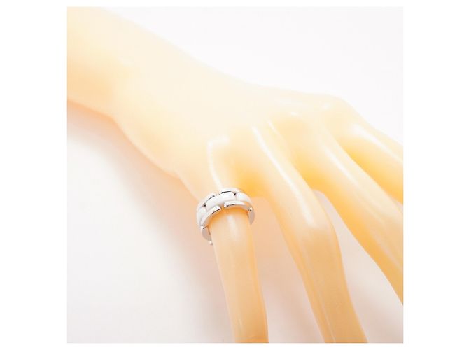 Anillo Banda Chanel Ultra Collection Blanco - vista 7