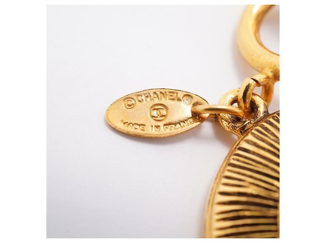 Pulsera de dijes Chanel chapada en oro Dorado - vista 5