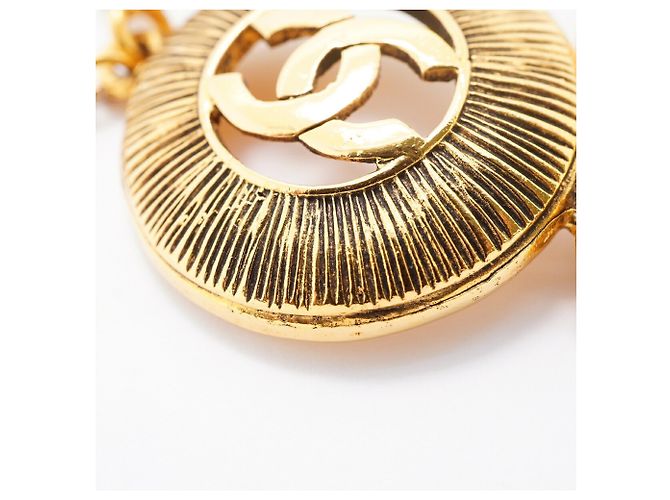 Pulsera de dijes Chanel chapada en oro Dorado - vista 7