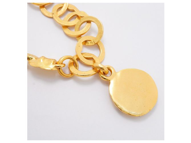 Pulsera de dijes chapada en oro Chanel Dorado - vista 2