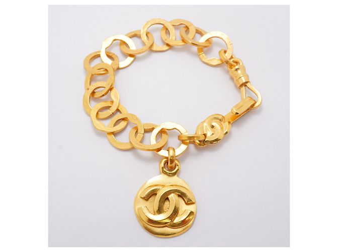 Pulsera de dijes chapada en oro Chanel Dorado - vista 3