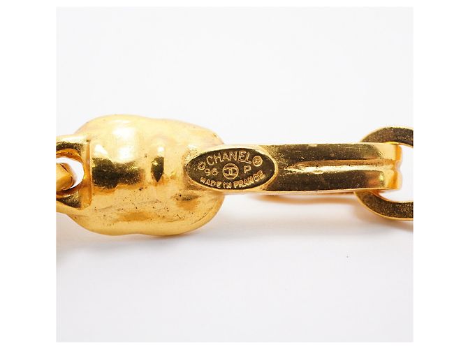 Pulsera de dijes chapada en oro Chanel Dorado - vista 5