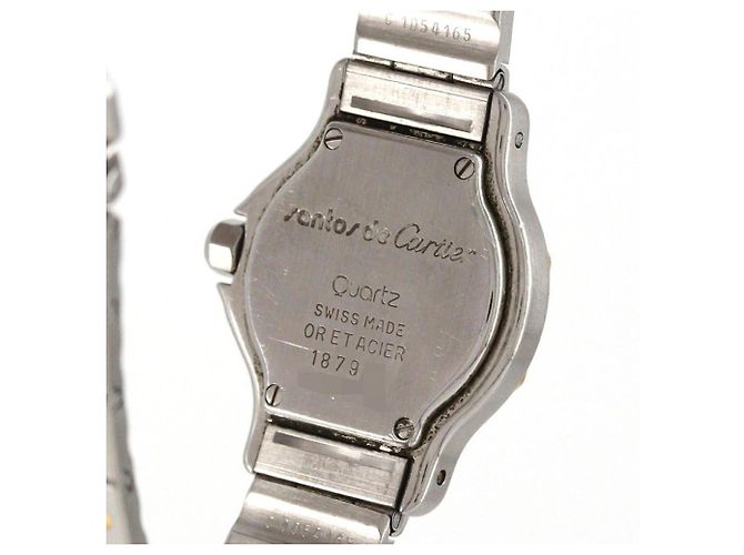 Cartier Santos Octagon SM Two-Tone Quartz Uhr - Ansicht 5