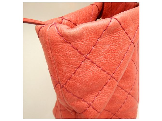 Borsa Tote Chanel On the Road Rosso - vista 10