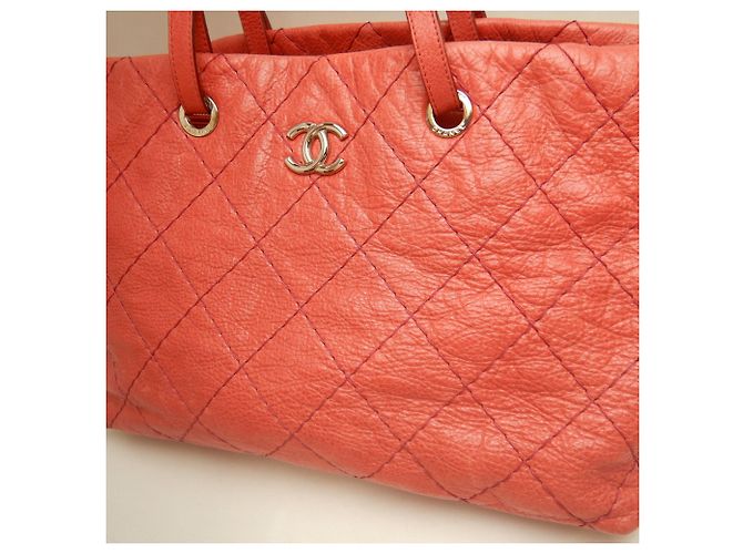 Borsa Tote Chanel On the Road Rosso - vista 11
