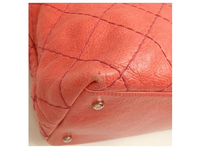 Borsa Tote Chanel On the Road Rosso - vista 15