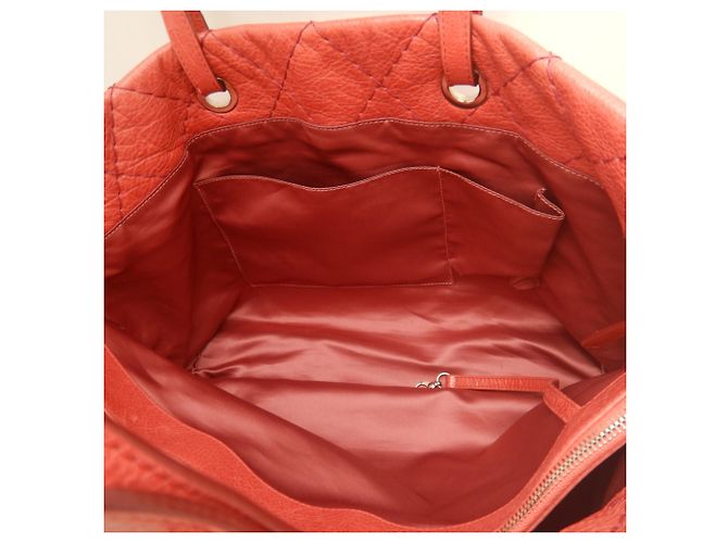 Borsa Tote Chanel On the Road Rosso - vista 19