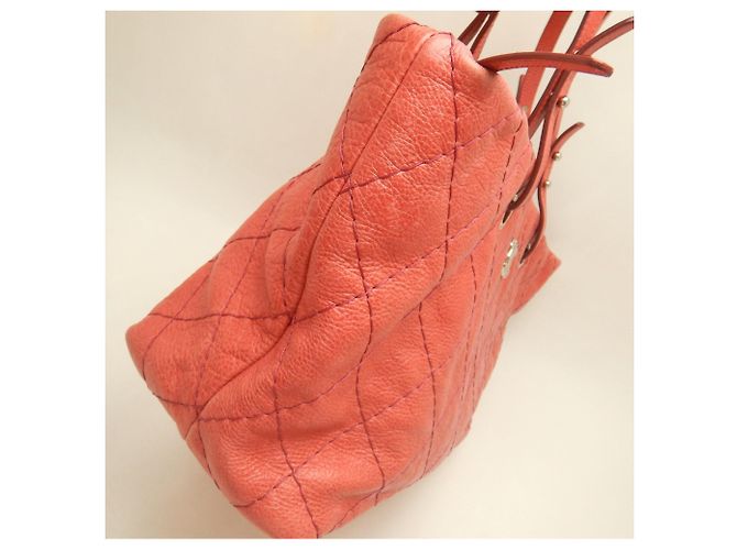 Borsa Tote Chanel On the Road Rosso - vista 6