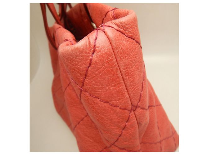 Borsa Tote Chanel On the Road Rosso - vista 9