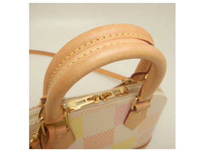Borsa Louis Vuitton Damier Alma BB Pesca - vista 10