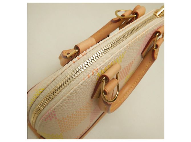 Borsa Louis Vuitton Damier Alma BB Pesca - vista 14