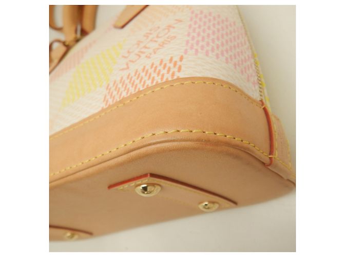 Borsa Louis Vuitton Damier Alma BB Pesca - vista 16