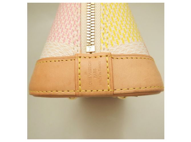 Borsa Louis Vuitton Damier Alma BB Pesca - vista 24