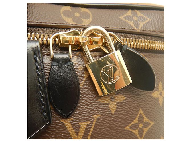 Louis Vuitton Monogram Reverse Vanity NV PM Handbag Brown - view 15