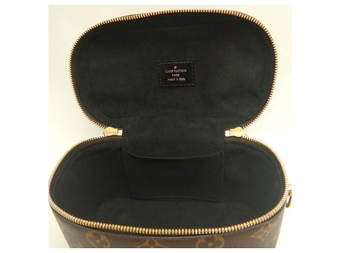 Louis Vuitton Monogram Reverse Vanity NV PM Handbag Brown - view 17