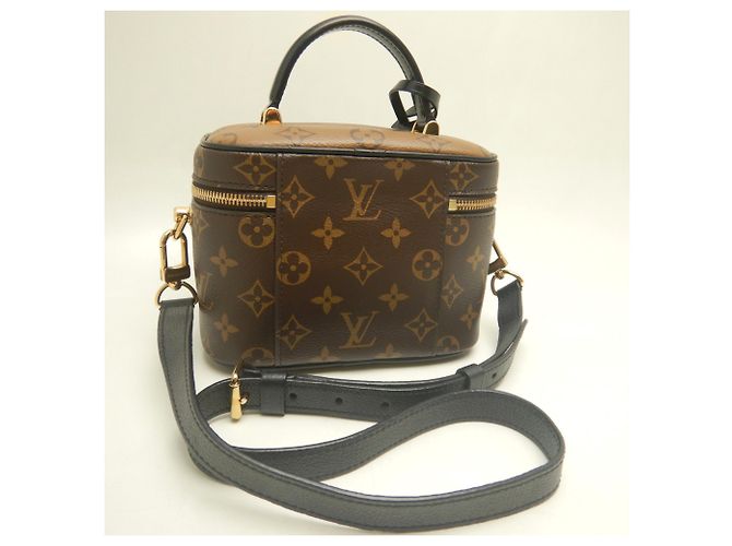 Louis Vuitton Monogram Reverse Vanity NV PM Handbag Brown - view 3