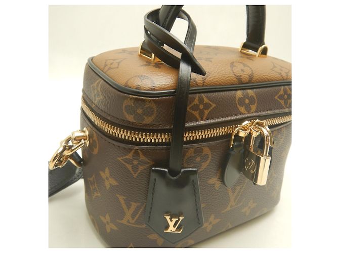 Louis Vuitton Monogram Reverse Vanity NV PM Handbag Brown - view 5