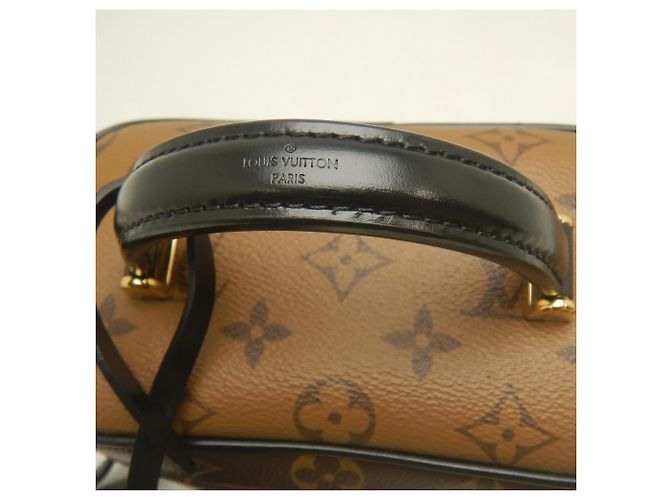 Louis Vuitton Monogram Reverse Vanity NV PM Handbag Brown - view 8