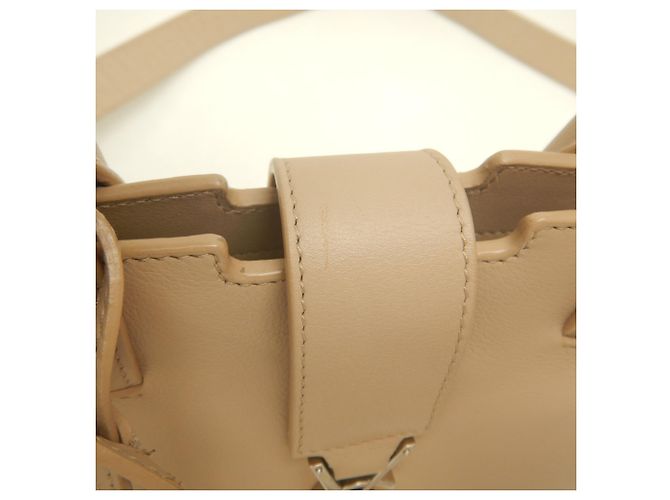 Autre Marque Saint Laurent Downtown Baby Handtasche Beige - Ansicht 14