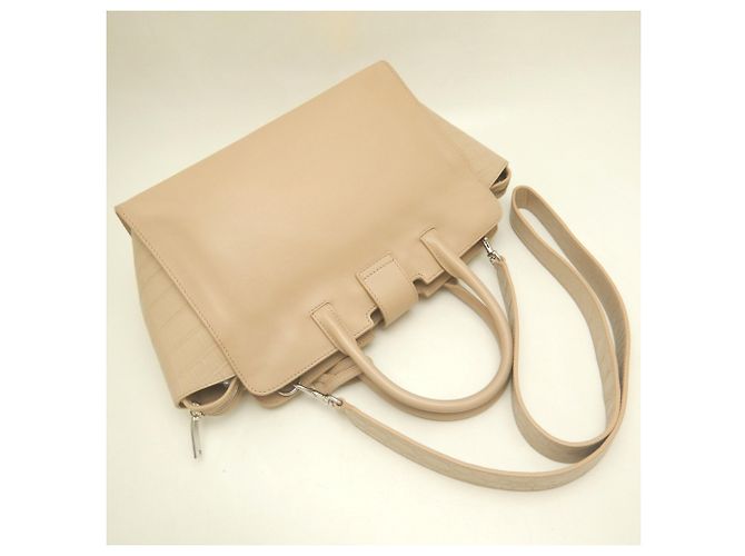 Autre Marque Saint Laurent Downtown Baby Handtasche Beige - Ansicht 3