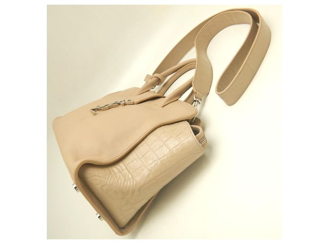 Autre Marque Saint Laurent Downtown Baby Handtasche Beige - Ansicht 4