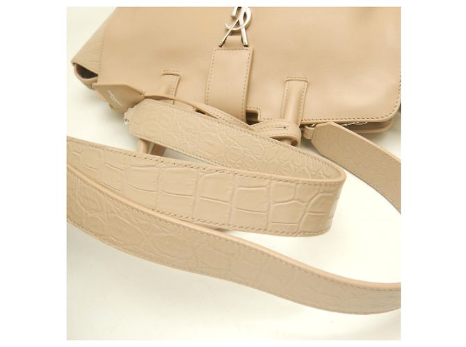 Autre Marque Saint Laurent Downtown Baby Handtasche Beige - Ansicht 9