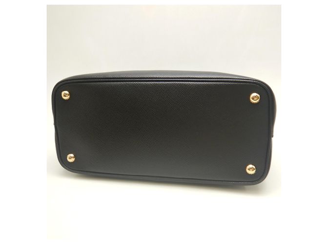 Sac à main Prada Galleria 1BA232 Noir - vue 10