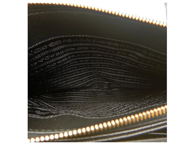 Sac à main Prada Galleria 1BA232 Noir - vue 15