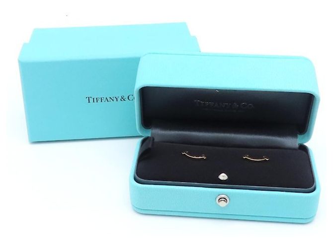 Autre Marque Tiffany T Smile Ohrringe in 18K Roségold - Ansicht 3