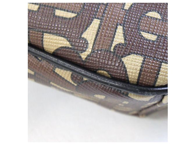 Borsa a tracolla Burberry Body Bag TB Monogram 80214831 Marrone Nero - vista 3