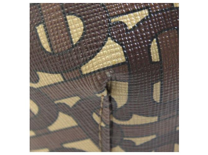 Borsa a tracolla Burberry Body Bag TB Monogram 80214831 Marrone Nero - vista 4