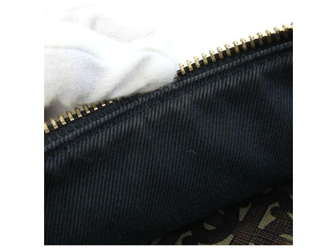 Borsa a tracolla Burberry Body Bag TB Monogram 80214831 Marrone Nero - vista 9