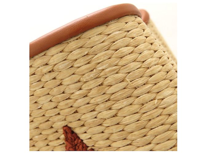Néonoé Borsa a tracolla NeoNoe in rafia Monogram Giant Louis Vuitton Marrone - vista 14