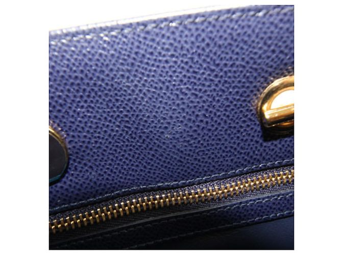Borsa Tote Salvatore Ferragamo Vara Blu navy - vista 8