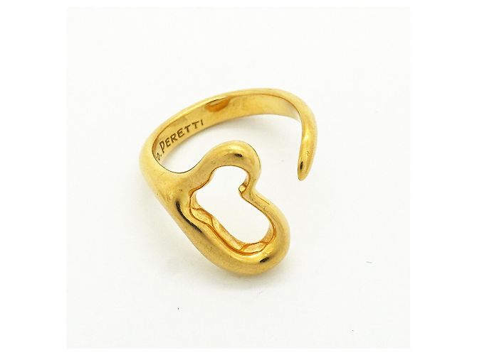 Autre Marque Tiffany & Co. Herzring aus 18K Gelbgold - Ansicht 3