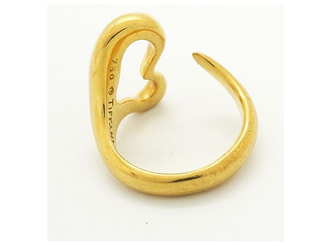 Autre Marque Tiffany & Co. Herzring aus 18K Gelbgold - Ansicht 8
