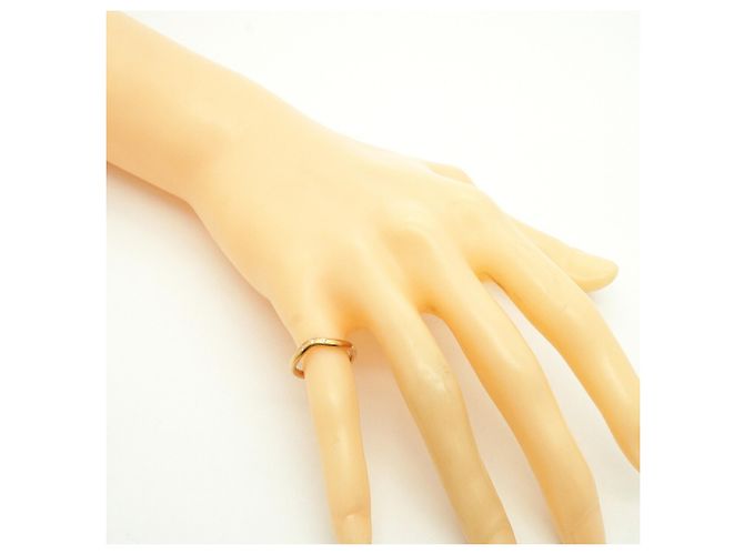 Autre Marque Tiffany & Co. 18K Roségold Diamant Curved Band Ring - Ansicht 7