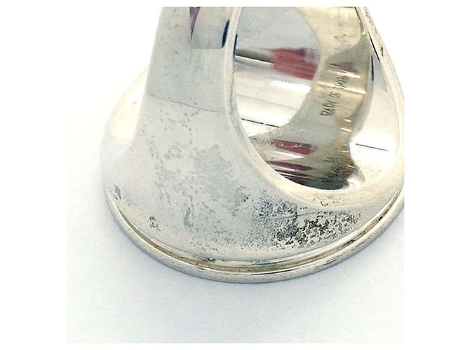 Ring Hermès Anel de Sinete Circle Hermes Marrom - vista 9