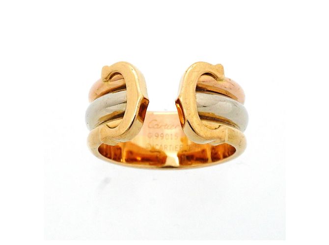 Cartier 2C Ring aus 18K Gold - Ansicht 2