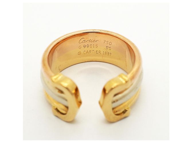 Cartier 2C Ring aus 18K Gold - Ansicht 4