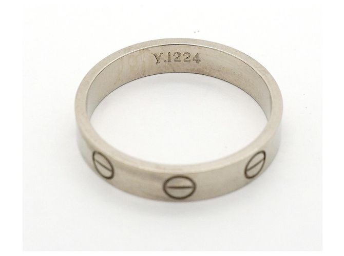 Anello Cartier Mini Love in oro bianco 18K - vista 5