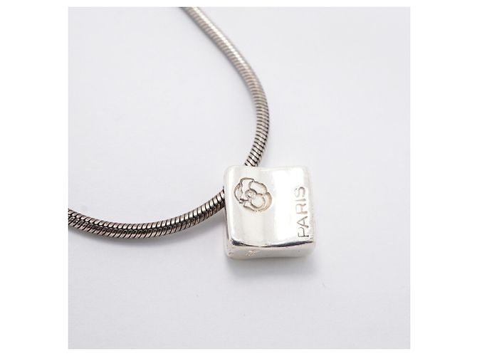 Chanel Camélia Halskette aus 925 Silber - Ansicht 2
