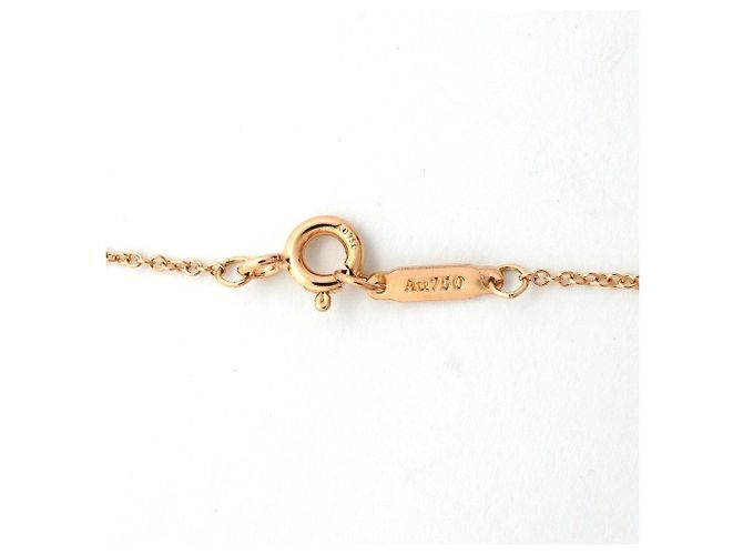 Autre Marque Collana Solitario Tiffany & Co. in oro rosa 18K - vista 5