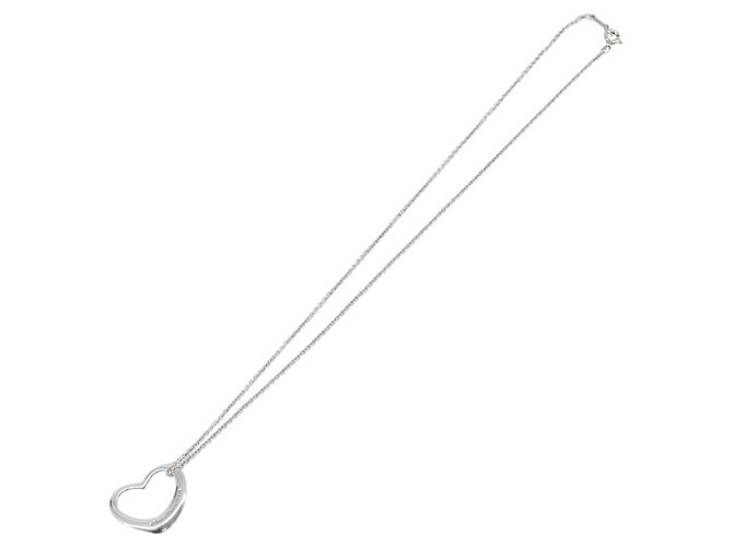 Pendente Cuore Aperto Elsa Peretti Tiffany & Co. in Argento Sterling 16mm - vista 2