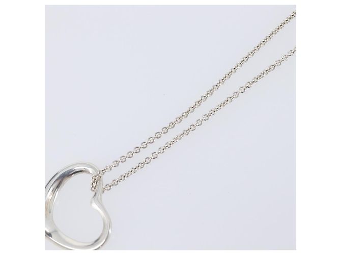 Pendente Cuore Aperto Elsa Peretti Tiffany & Co. in Argento Sterling 16mm - vista 6