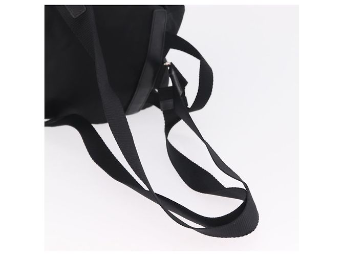 Mochila Prada Double Pocket Chain Re-Nylon Mini Negro - vista 5